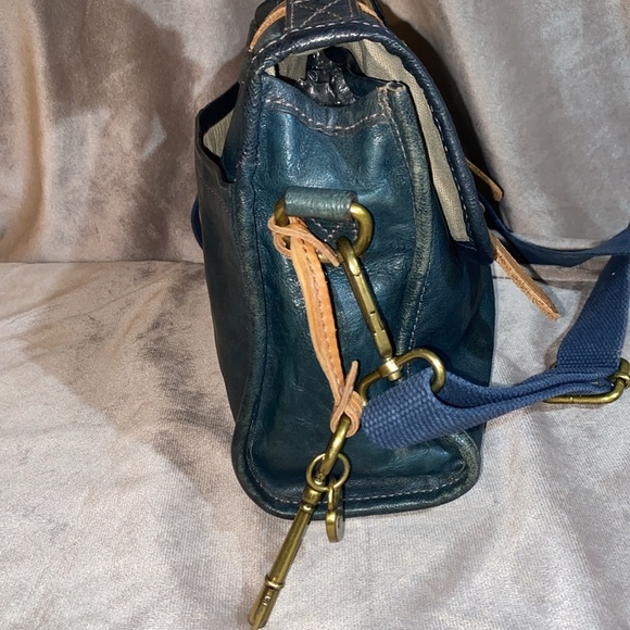 Vintage Fossil Reissue Messenger Bag A27 - Picture 3 of 16